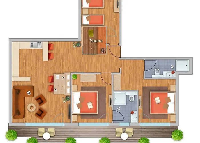 Residenz Fliana Deluxe Διαμέρισμα Mathon